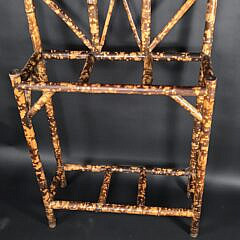 Antique English “Tortoiseshell” Bamboo Hall Tree, 19th century,