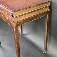 Antique Book Form One Drawer Night Stand Work Table