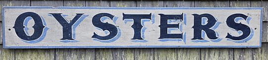 4791-955 Oysters Sign A