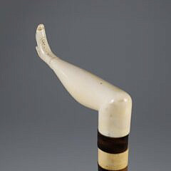 Whaler Made Naughty Nelly Cane, 19th Century