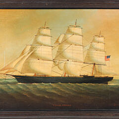 Brian Coole Oil on Panel "The Young America"