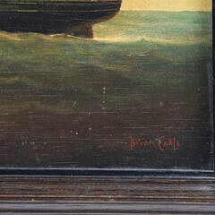 Brian Coole Oil on Panel “The Young America”