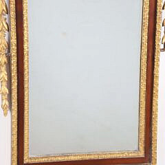 Neoclassical Parcel Gilt Mirror, 19th Century