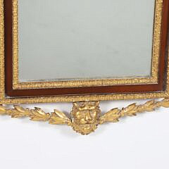 Neoclassical Parcel Gilt Mirror, 19th Century