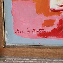 Jean de Botton Oil on Linen “The Savour of the Fruit”, circa 1923