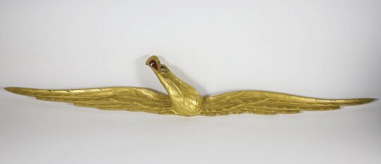 Bellamy Style Gilt Eagle Plaque