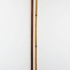 Two Whaler Made Naughty Nellie Canes, 19th Century