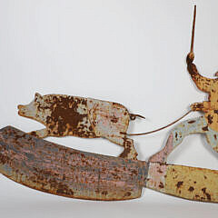 Cut Metal Painted Butcher