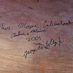 Signed Thomas Moser Cherry Chest of Seven Drawers, circa 2001