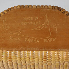 Koren Briana Reyes Nantucket Friendship Basket, circa 1989