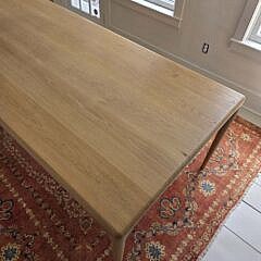 Bespoke Contemporary 10 Foot Hand Crafted Ash Dining Table