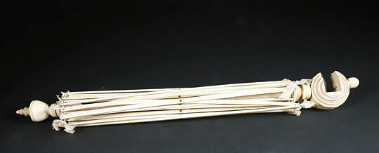Whaleman Made Antique Whale Ivory and Whalebone Swift, 19th Century