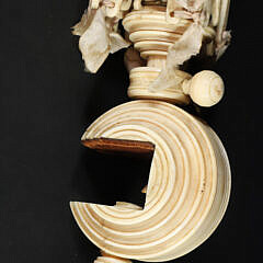 Whaleman Made Whale Bone Swift, 19th Century