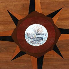 Michael and William Kane Nantucket Basket Tea Table circa 2010