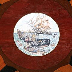 Michael and William Kane Nantucket Basket Tea Table circa 2010