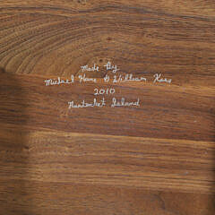 Michael and William Kane Nantucket Basket Tea Table circa 2010