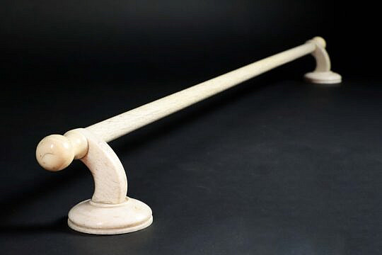 Whalebone Towel Bar, 19th Century