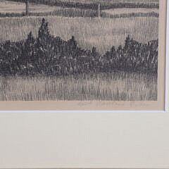 Ruth Haviland Sutton (1898-1960) “Marshes, Nantucket”, Lithograph