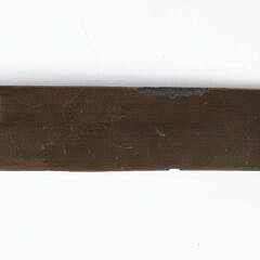 Whaleman Scrimshawed Baleen Busk, 19th Century