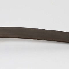 Whaleman Scrimshawed Baleen Busk, 19th Century
