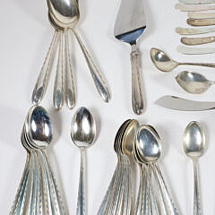 69 Piece Towle Sterling Silver Flatware Set, Approx. 72 Troy Ounces