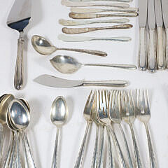 69 Piece Towle Sterling Silver Flatware Set, Approx. 72 Troy Ounces