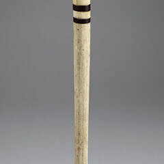Whaler Made Clenched Fist Walking Stick, 19th Century