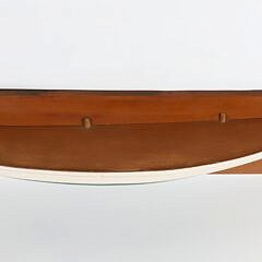 Hereschoff Half Hull Schooner “Aileen Booth” Carved by A.Dorman