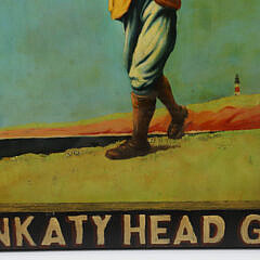 Contemporary “Nantucket Sankaty Head Golf” Sign