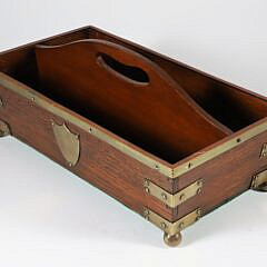 Brass Bound Cutlery Tray