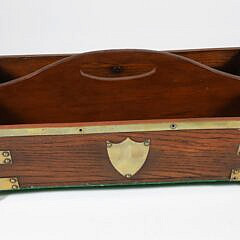 Brass Bound Cutlery Tray