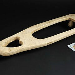 Rare Antique Whale Bone Boot Jack and Pull, 19th Century