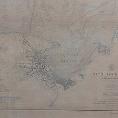 Antique “Nantucket Harbor, Massachusetts” Chart, 1906