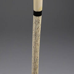 Whaler Made Clenched Fist Walking Stick, 19th Century