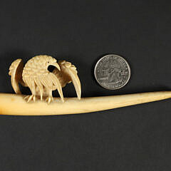 Antique "Eagle" Carved Cigarette Holder, 19th Century