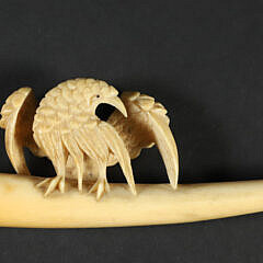 Antique “Eagle” Carved Cigarette Holder, 19th Century