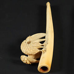 Antique “Eagle” Carved Cigarette Holder, 19th Century