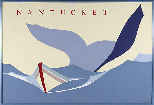 Kate Emlen 1987 Nantucket Poster