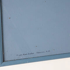 Kate Emlen 1987 Nantucket Poster
