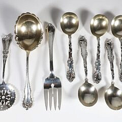 Three Sterling Silver Serving Pieces