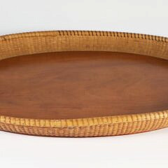 Warren W. Gritzke Nantucket Basket Serving Tray