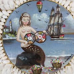 Ralph Cahoon Jr. and Bernard A. Woodman Octagonal Sailor’s Valentine