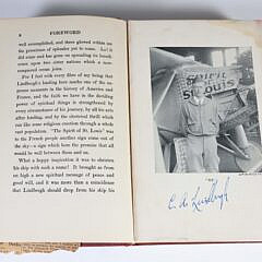 “We” Lindbergh, Charles A., Published by G.P. Putnam’s Sons, New York – London, 1927