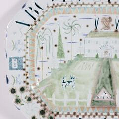 Mara Superior “Alphabet” Porcelain Platter
