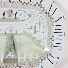 Mara Superior “Alphabet” Porcelain Platter