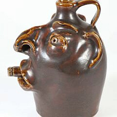 Vintage Ceramic Face Jug