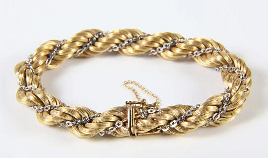 152-5655 18k Gold Merrin Bracelet A 8390 JPG