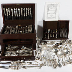16-5655 Gorham Strasbourge Sterling Silver Flatware A IMG_8939