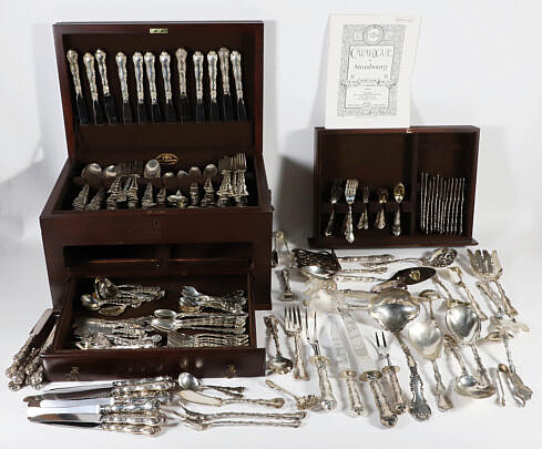 16-5655 Gorham Strasbourge Sterling Silver Flatware A IMG_8939