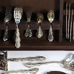 Gorham Strasbourg Pattern Sterling Silver Flatware Service, 321 Pieces and Approximately 360 Troy Ounces